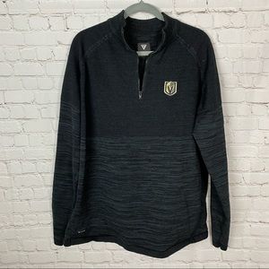 Vegas Golden Knights Men's Long Sleeve Zip Up by Levelwear XL